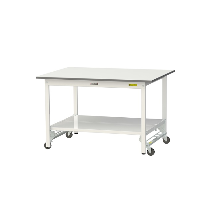 【ポイント10倍】【直送品】 山金工業 ワークテーブル ワンタッチ移動タイプ SUPU-1290TT-WW 【大型】