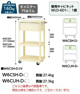 【ポイント10倍】【直送品】 山金工業 スペシャルワゴン W6CSH D G 【大型】 :p10 yama w6csh d g:道具屋さん