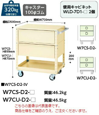 【ポイント5倍】【直送品】 山金工業 スペシャルワゴン W7CS D2 G 【大型】 :p5 yama w7cs d2 g:道具屋さん