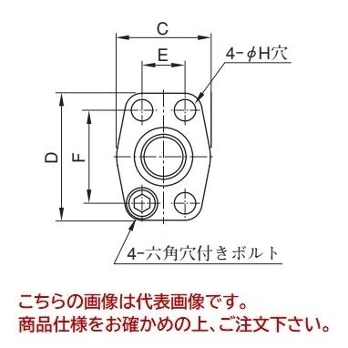 【ポイント5倍】【直送品】 油研工業 管フランジキット F5-12-A-10