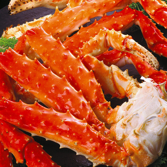 本タラバガニ足 ボイル 極太 3L 1kg前後 身入り抜群 送料無料 沖縄は