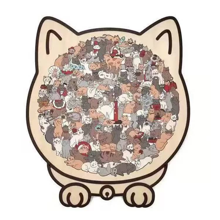 パズル 小学生 動物 猫 子供 夏休み ネコ 5歳 8歳 7歳 手芸キット 大人