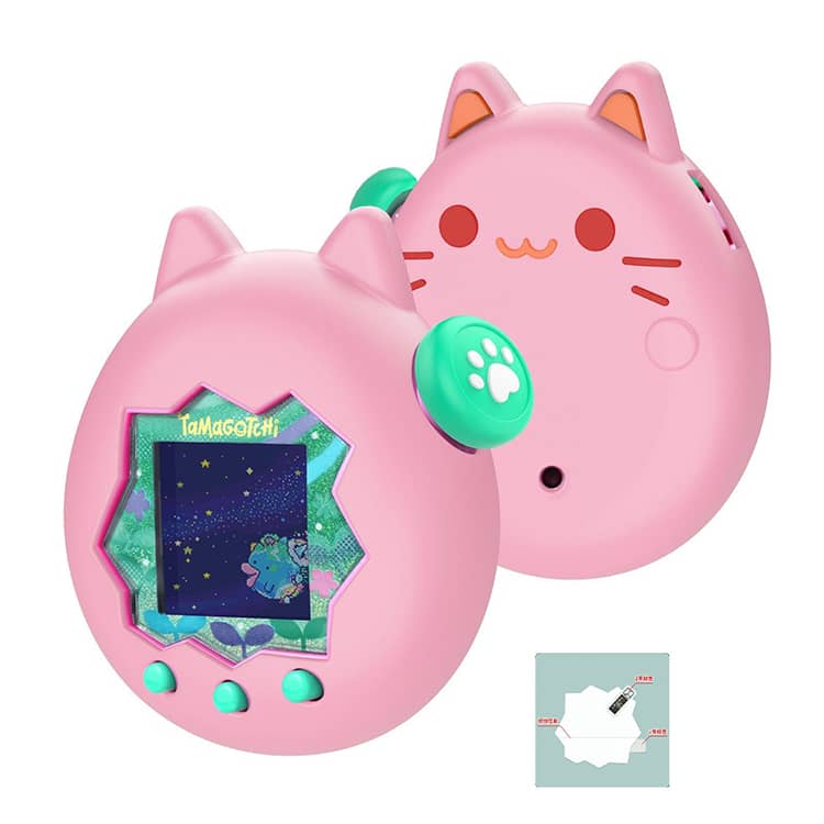 たまごっちパラダイス 本体 ピンク　保護フィルム付 保護フィルム*2付き たまごっちパラダイス専用保護ケース ストラップ