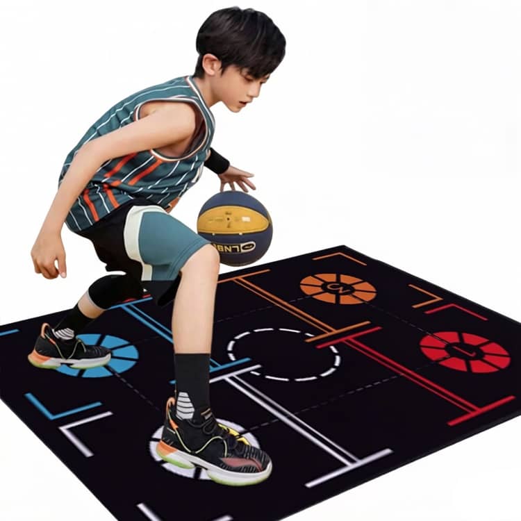 マット バスケ練習用 子供 プレイエリアラグ バスケット トレーニング