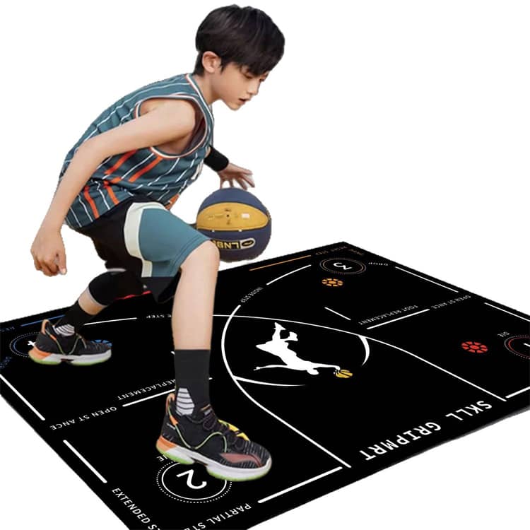 マット バスケ練習用 子供 プレイエリアラグ バスケット トレーニング