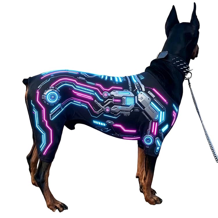入れ墨アパレル おもちゃのボール付き 超大型犬 ドッグウエア 犬服