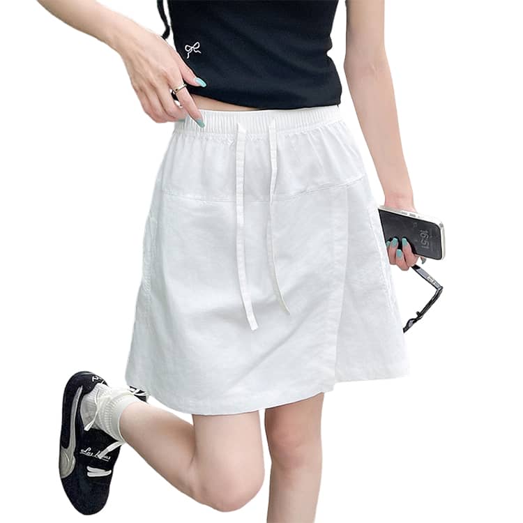 夏 インナーパンツ付き インナー付き スカート スカパン ゴルフ