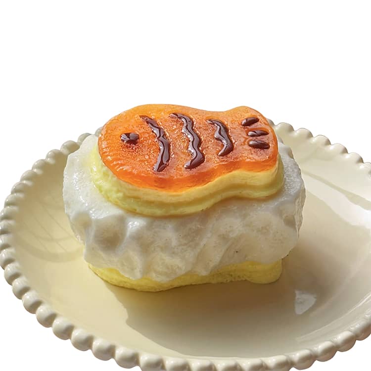 スイスロール かわいい スクイーズ 【3個セット】ぷにぷに おもちゃ