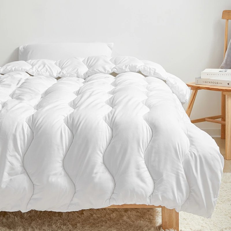 掛け布団 シングル 冬用 羽毛布団のように 暖かい かけふとん