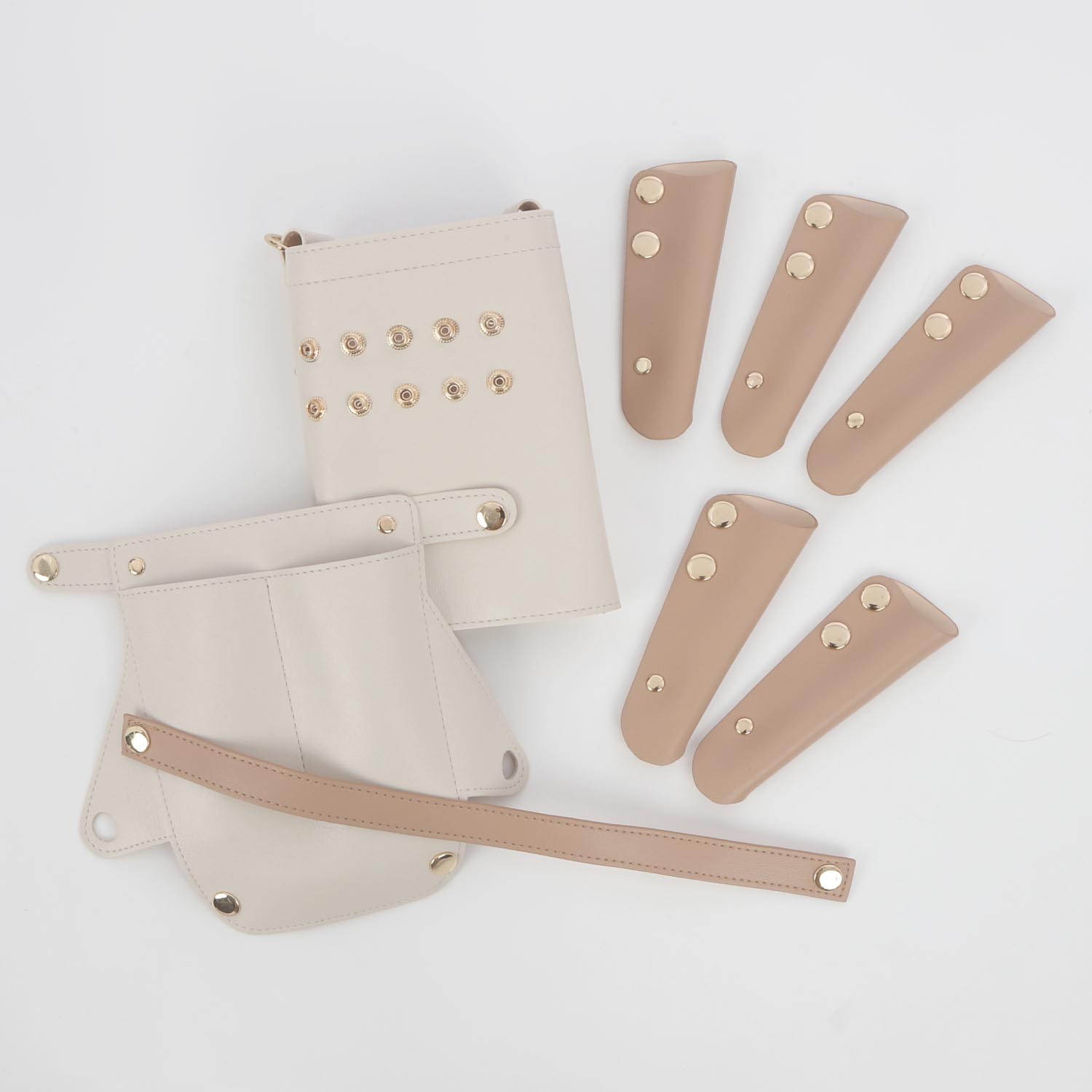 DEEDS シザーケース 美容師 LuxuryStyle ヴェネチア チェーン付き