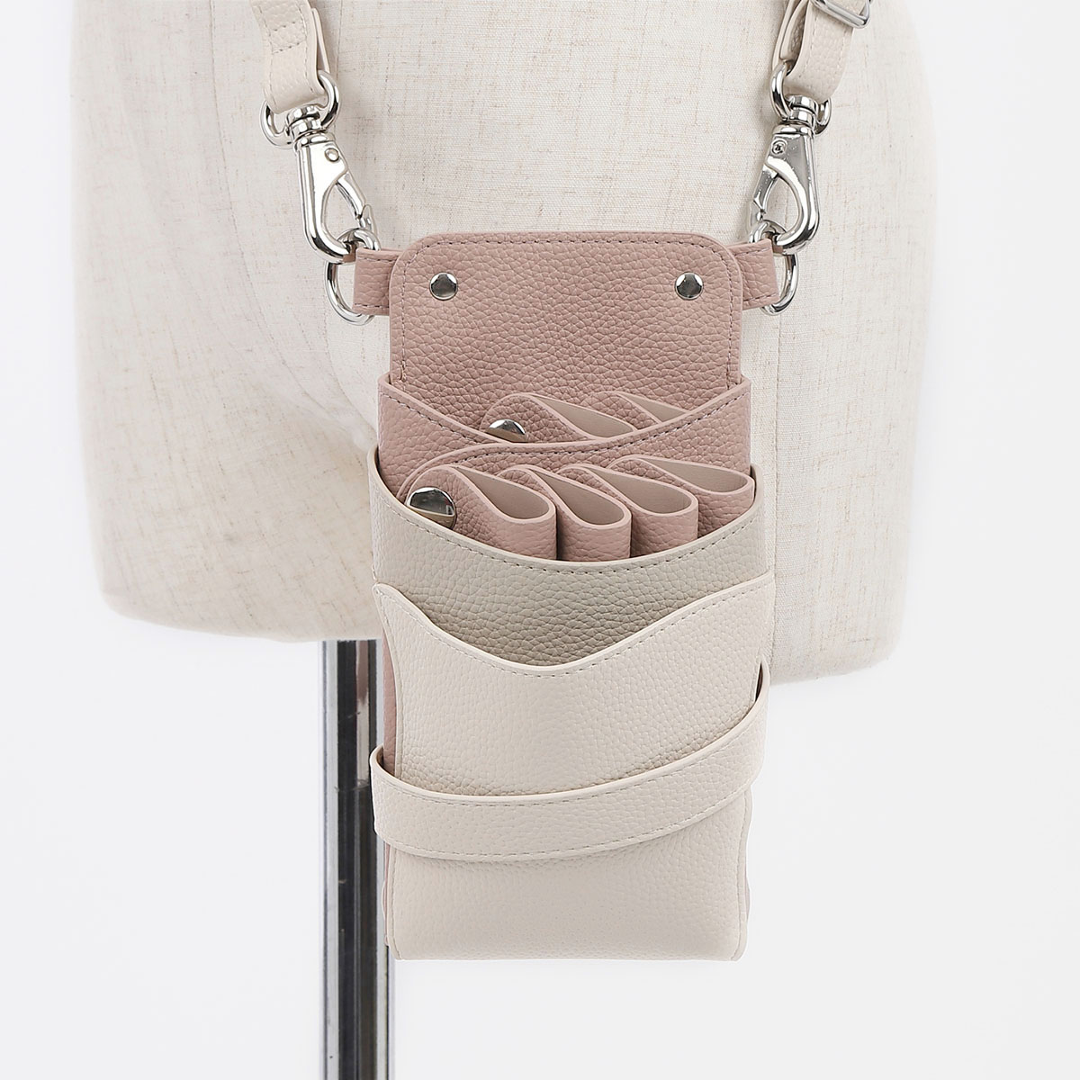 DEEDS シザーケース 美容師 シエーナ no.427 ピンクグレージュ