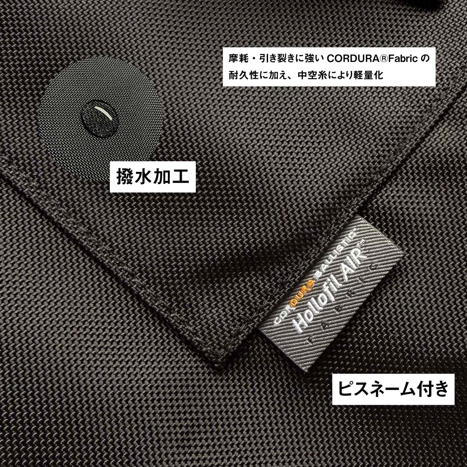 DEEDS エプロン 美容師 シザーホルダー付きエプロン コーデュラ 4丁