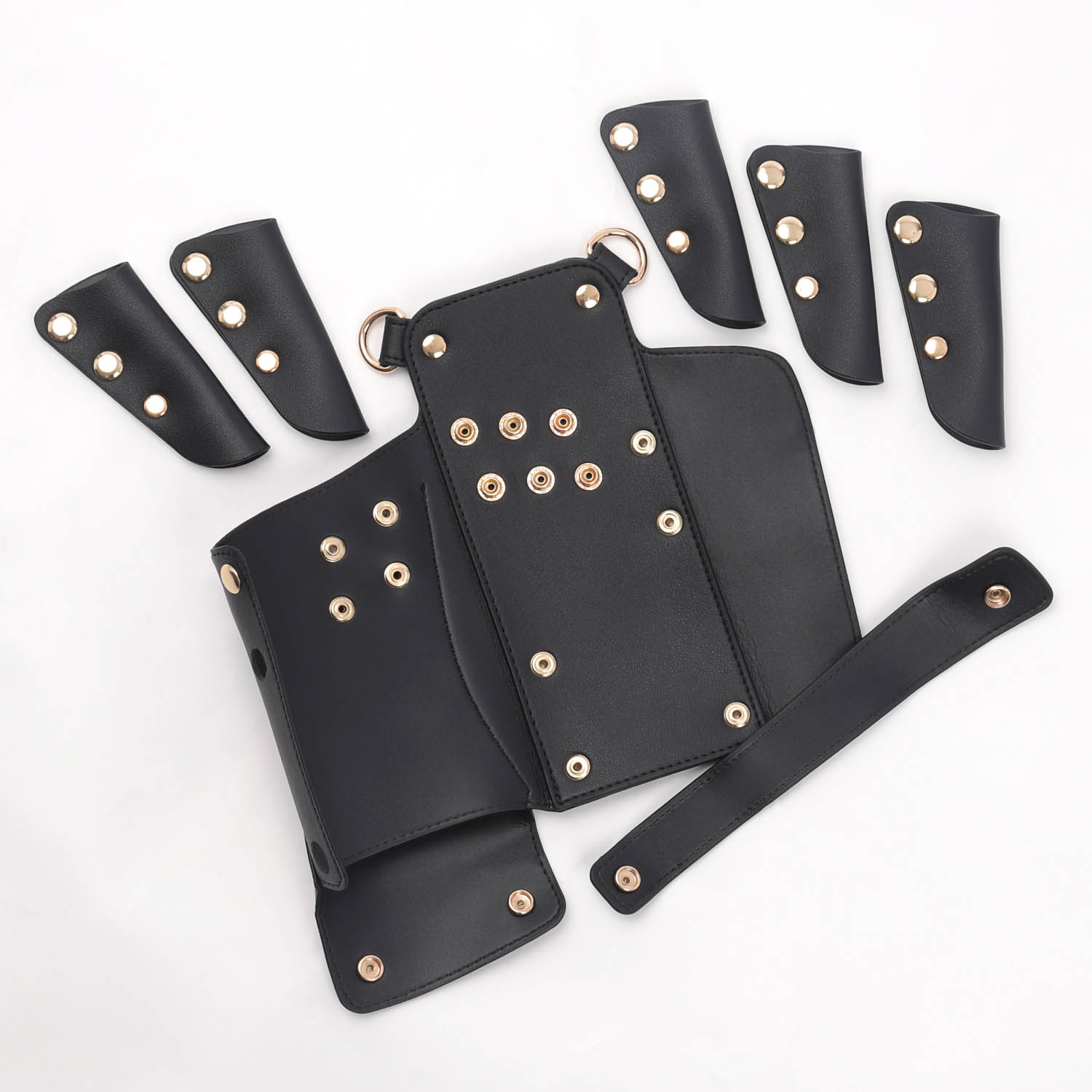 dpオルビア no.006 ブラック ゴールド金具 0〜5丁入 シザーケース 美容師 トリマー dp シザーケース 美容師 オルビア no.006 ブラック ゴールド金具 0〜5