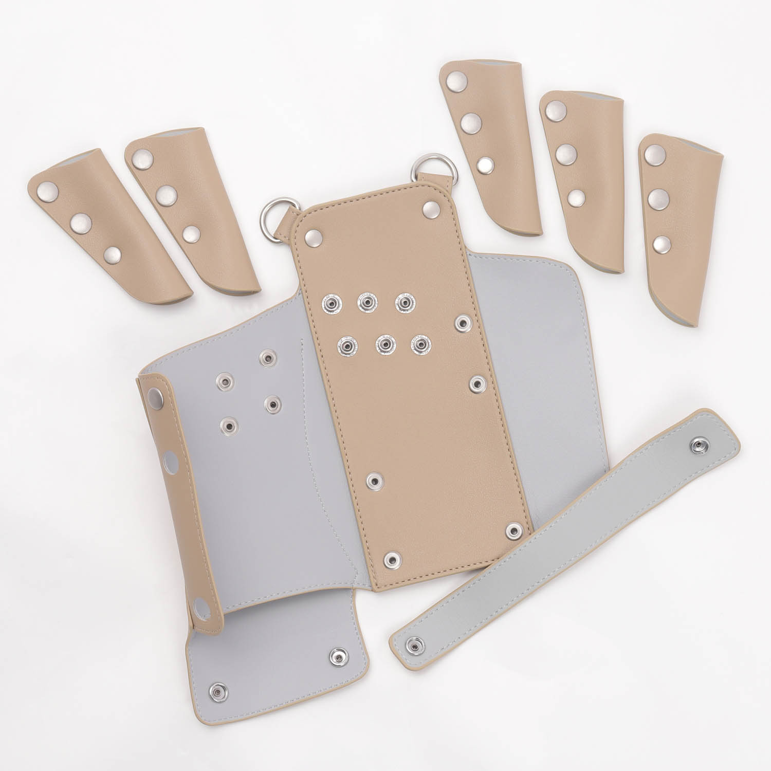 dp シザーケース 美容師 オルビア no.009 ブラウン 0〜5丁入 国内シザーケース専門メーカー 理容師 ベージュ 茶色 |  | 04