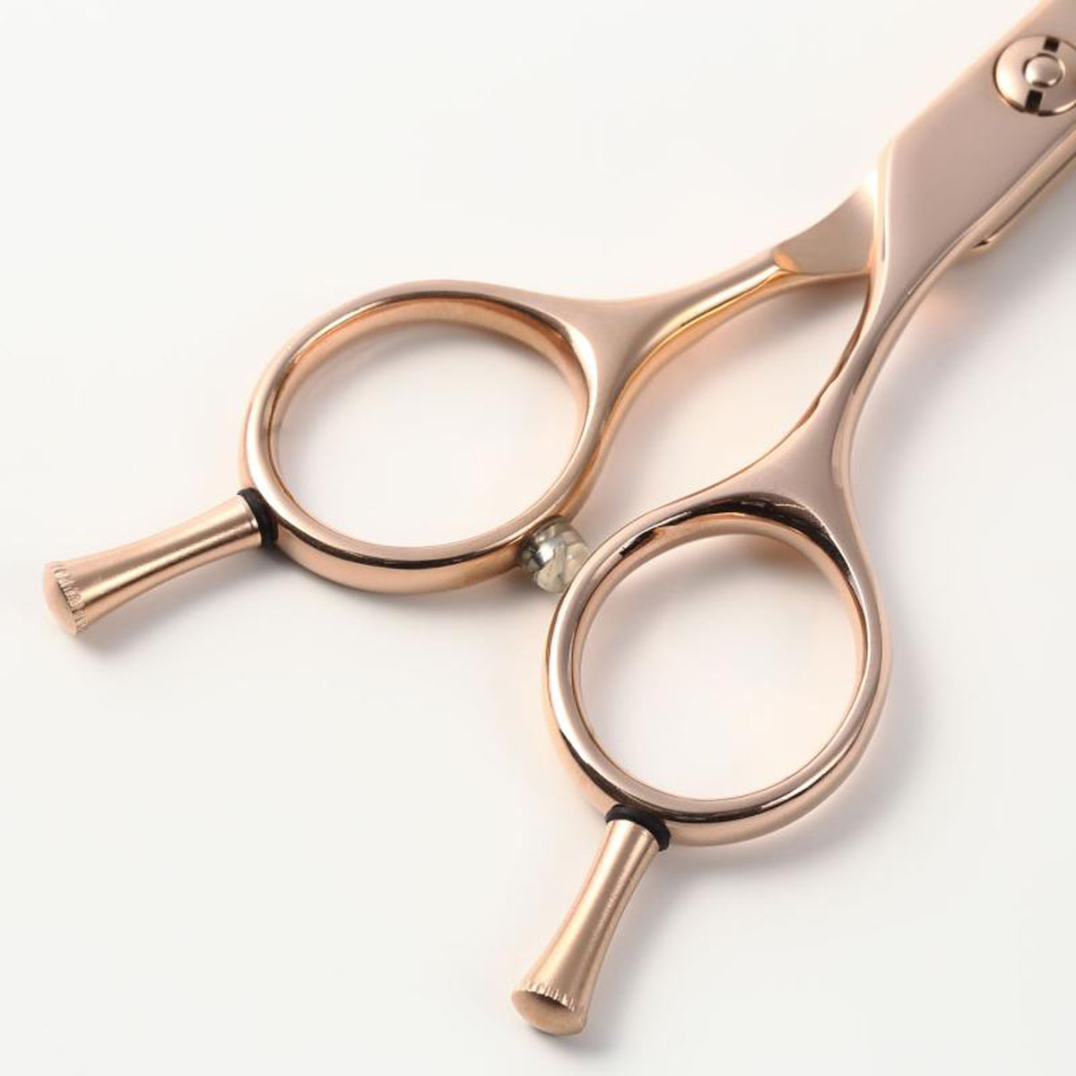 DEEDS プロ用 美容師 X-mini ピンクゴールドチタン シザー 4.5インチ