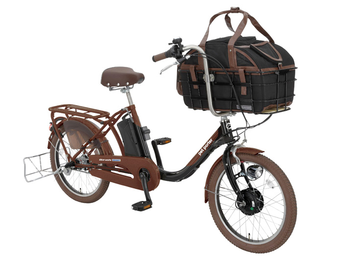 丸石サイクル ペットポーターアシスト ASPET203Z ペット乗せ