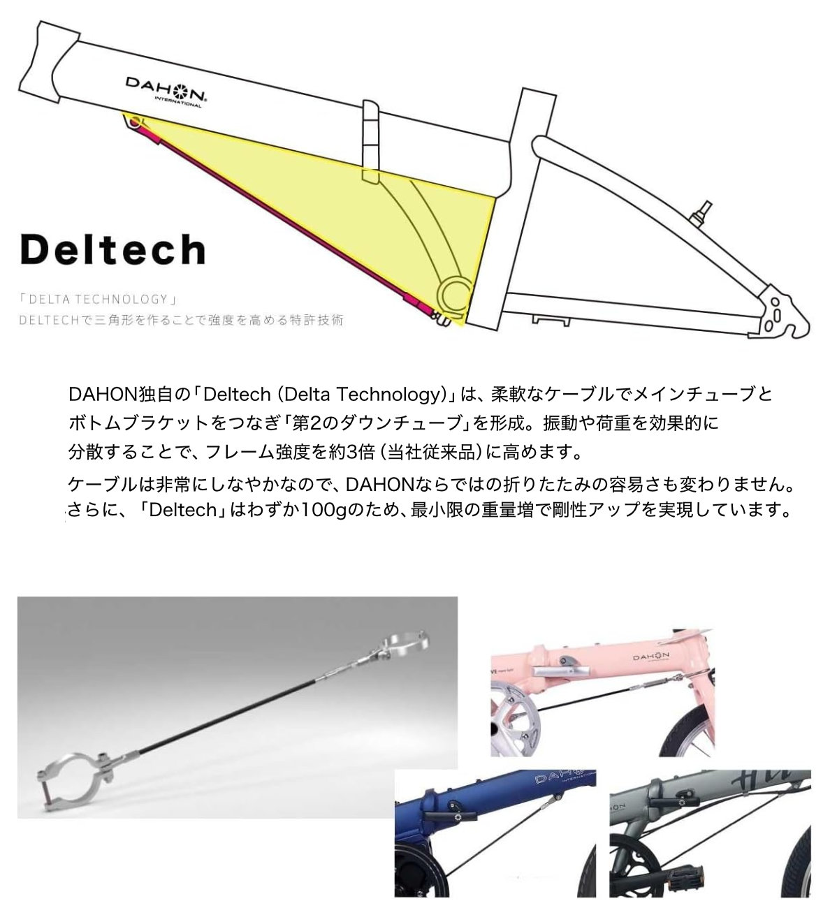 Dove（DAHON） ダホン Dove super light ダブスーパーライト 折り畳み