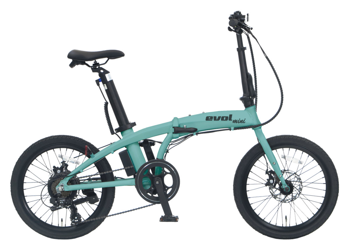 MINI ミニ 折りたたみ自転車 20インチ グリーン