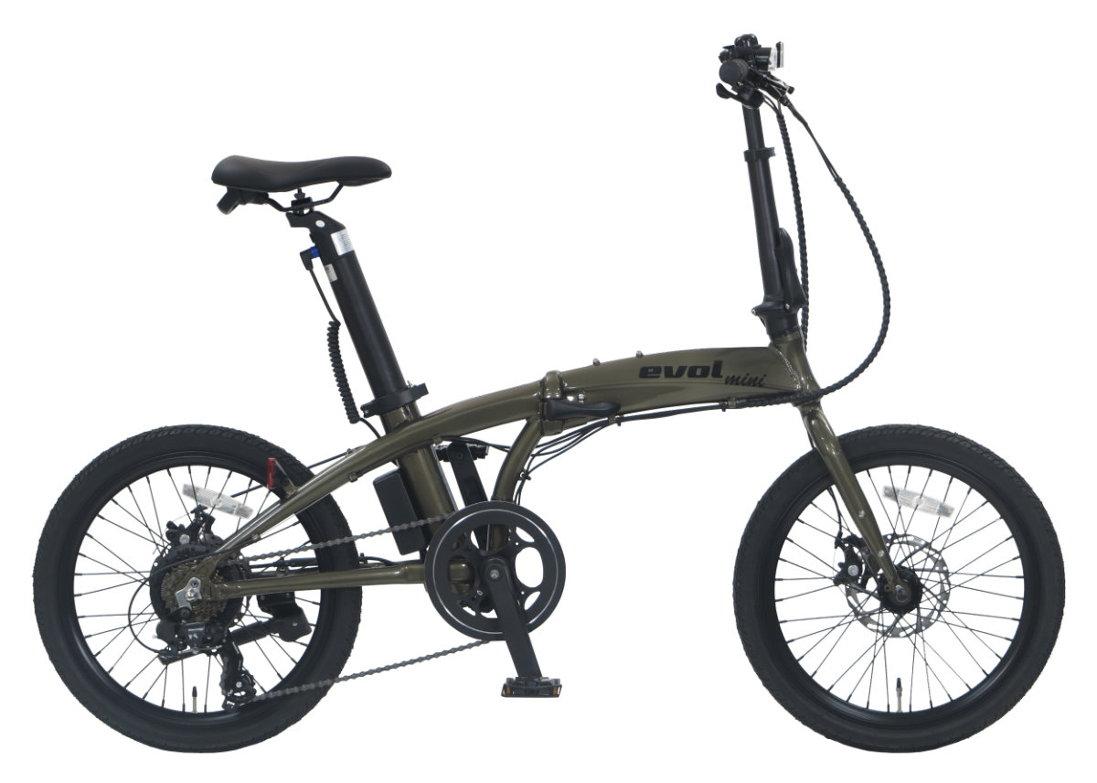 送料無料※一部地域 エボル ミニ EVOL mini EMI07B 7段変速 20インチ 電動自転車 電動アシスト自転車 折りたたみ 通勤 アサヒサイクル Ｍカッパーゴールド764 |  | 07