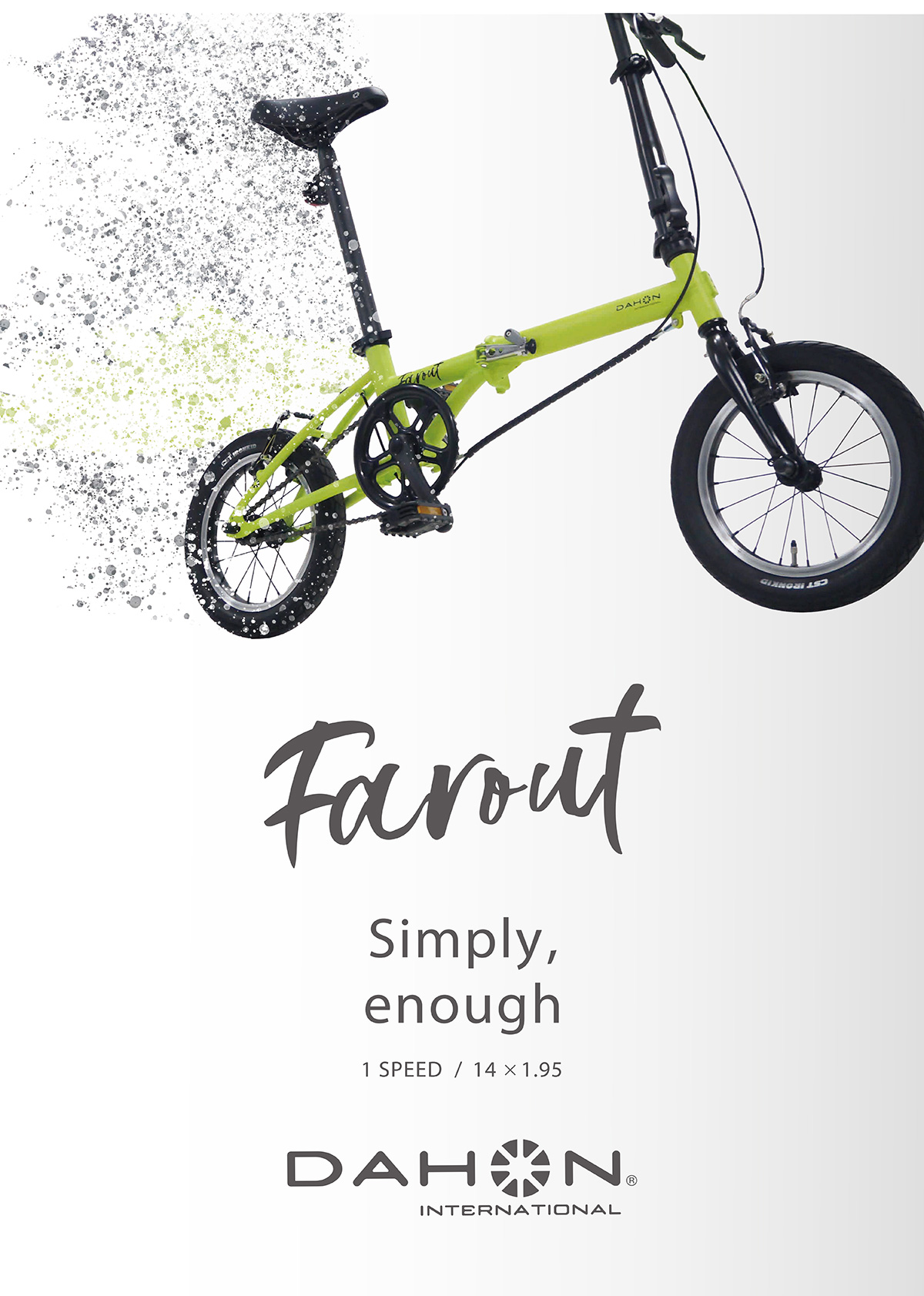 DAHON(ダホン) Farout ファーラウト 超コンパクト 軽量 シングル DAHON(ダホン) Farout ファーラウト 超コンパクト 軽量 シングル
