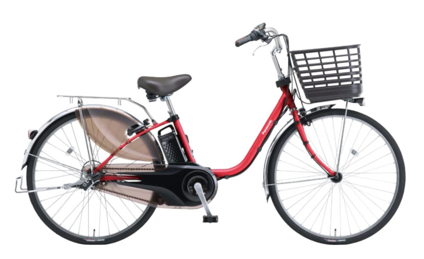 [494]送料無料 パナソニックviviDX 電動自転車 充電器・バッテリー付属 494]送料無料 パナソニックviviDX 電動自転車 充電器