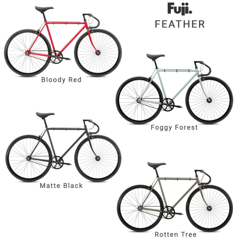 送料無料 ※一部地域限定 FEATHER フジ FUJI BIKE 56cm フェザー 軽量バイク SINGLE SPEED 700×25C 街乗り  通勤 通学 クロスバイク 自転車 Rotten Tree : feather-56----zn : 自転車Dプラス - 通販 -  Yahoo!ショッピング