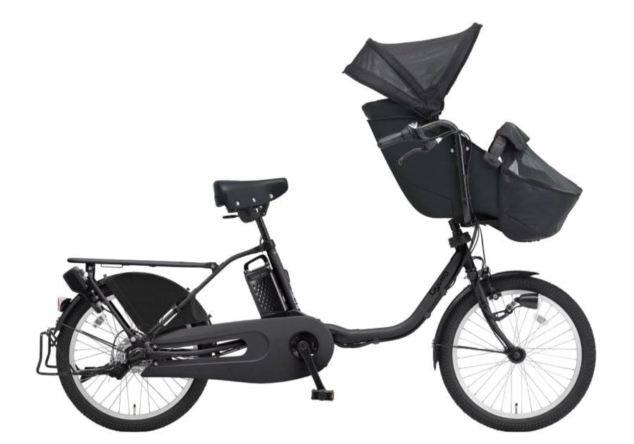 専用　電動アシスト自転車 チャイルドシート付き ギュットクルーム　EX 3人乗り用チャイルドシート付きギュット・クルームR・EX