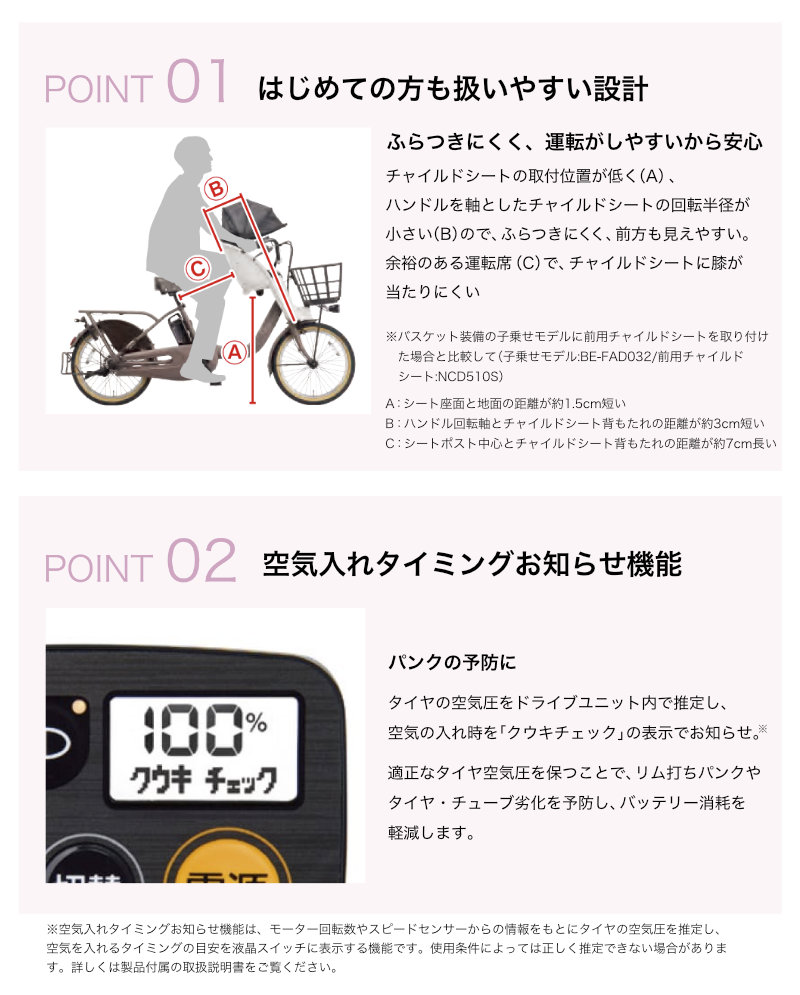 PanasonicギュットクルームDX ( 訳有り+付属品多 ) ギュット・クルーム・DX パナソニック(Panasonic) 子供乗せ自転車 20