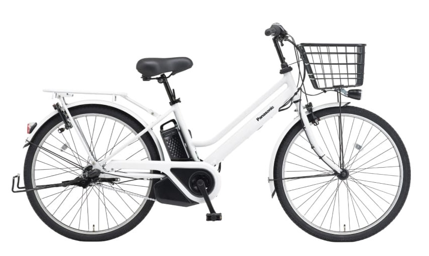 Panasonic 電動アシスト自転車 本体 ホワイト Panasonic 電動アシスト自転車（色：ホワイト系）｜自転車車体｜自転車