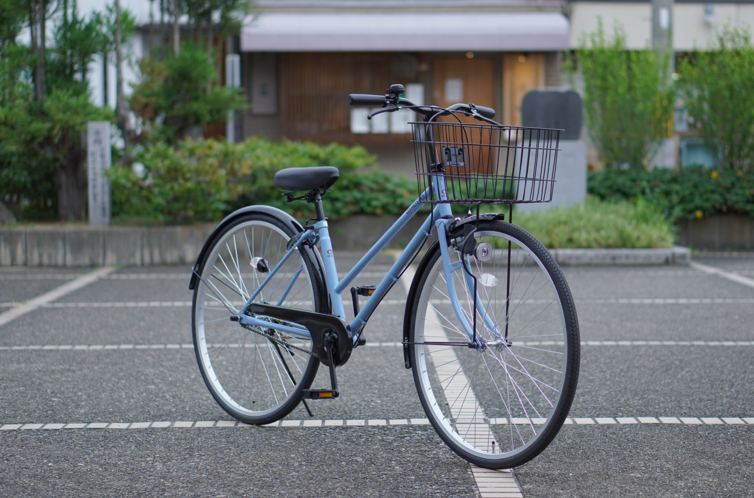 シティ車 27インチ 自転車 通勤 通学 シングルギア 無変速 防犯登録