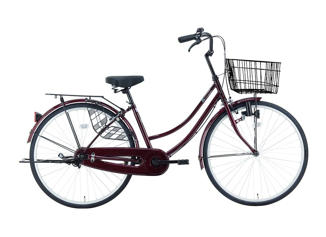 軽快車 シティ車 26インチ 自転車 通勤 通学 お買い物 シングルギア 無