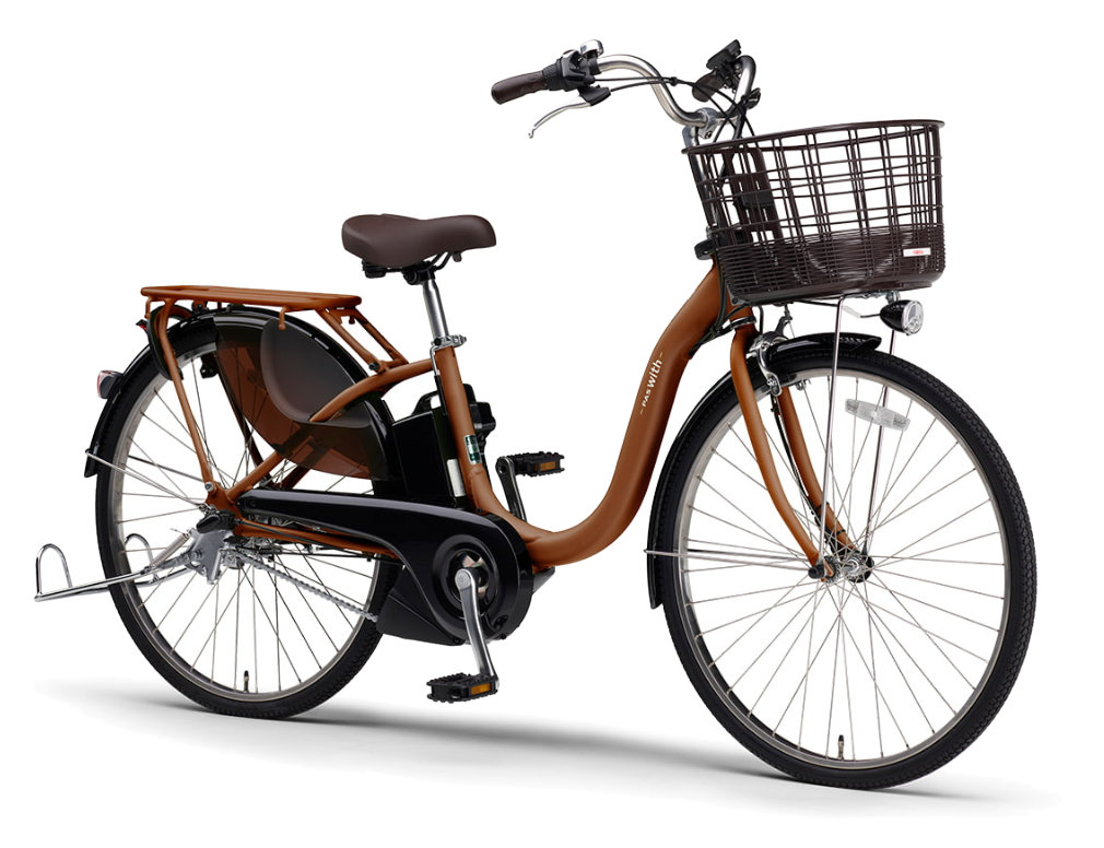 YAMAHA 電動アシスト三輪車 ブラウンバスケット YAMAHA（ヤマハ） 送料無料※一部地域 パス ウィズ YAMAHA PAS Whith