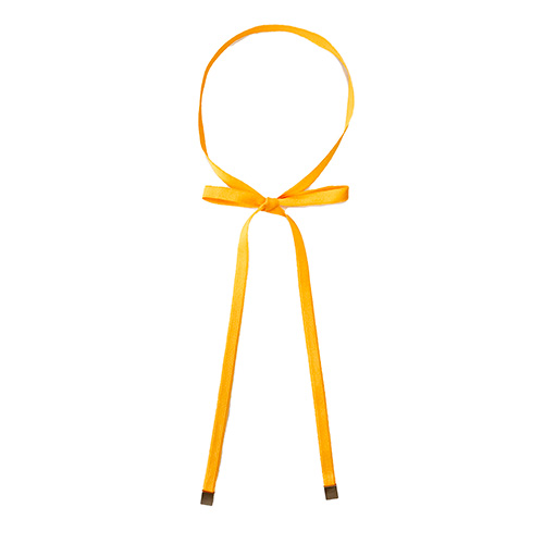 リボンタイ メンズ レディース 綿 コットン 長い ロング 0.9cm幅 無地 細幅 日本製 メール便 dplus arts |  | 04