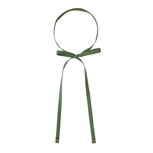 リボンタイ メンズ レディース 綿 コットン 長い ロング 0.9cm幅 無地 細幅 日本製 メール便 dplus arts |  | 05