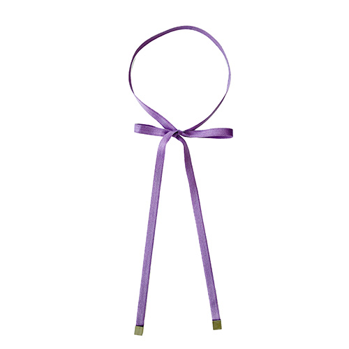 リボンタイ メンズ レディース 綿 コットン 長い ロング 0.9cm幅 無地 細幅 日本製 メール便 dplus arts |  | 10