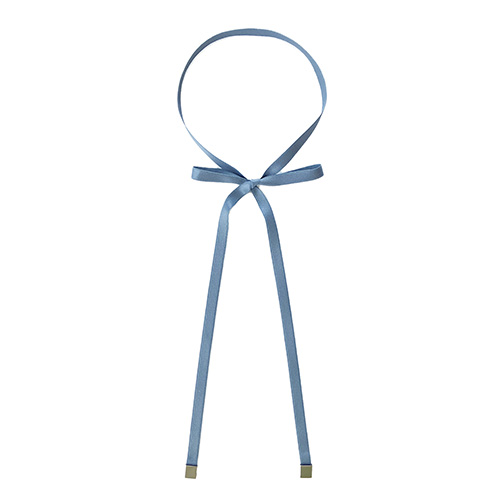 リボンタイ メンズ レディース 綿 コットン 長い ロング 0.9cm幅 無地 細幅 日本製 メール便 dplus arts |  | 07