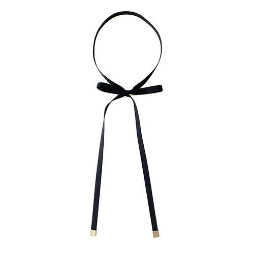 リボンタイ メンズ レディース 綿 コットン 長い ロング 0.9cm幅 無地 細幅 日本製 メール便 dplus arts |  | 12