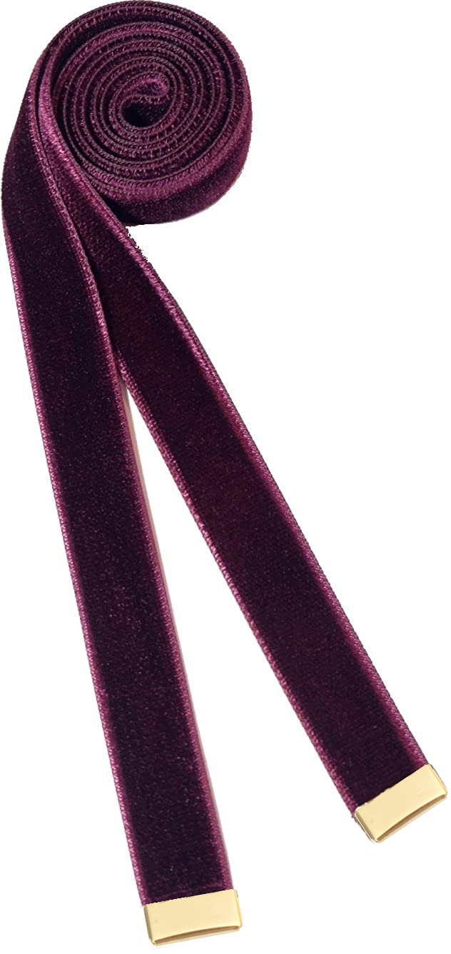 リボンタイ メンズ レディース ベルベット リボン 広幅 太い ロング