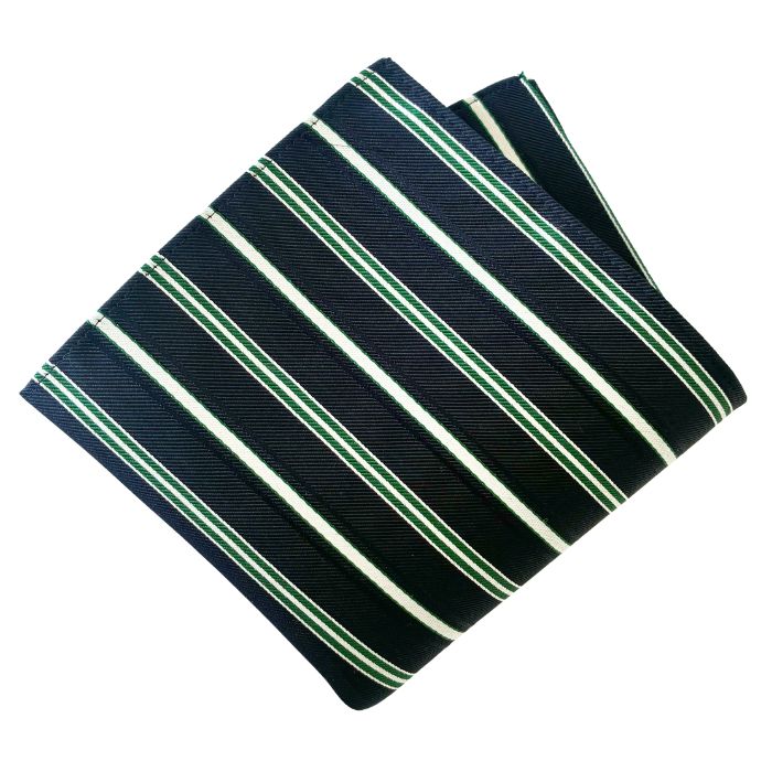 ポケットチーフ シルク 結婚式 フォーマル ビジネス ストライプ 柄 日本製 絹 京都 西陣織 メール便 dplus arts |  | 01