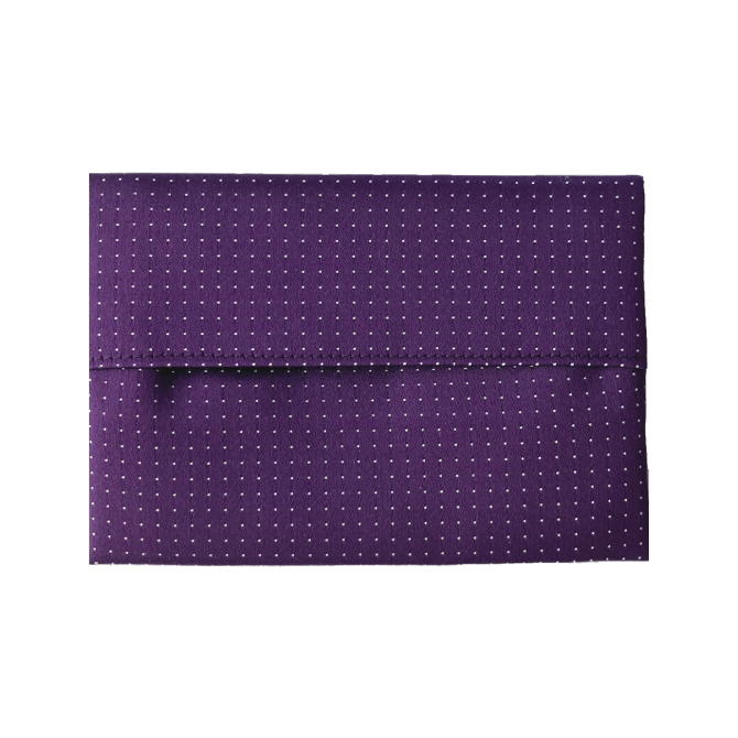 ポケット ティッシュケース ドット 柄 シルク 京都 西陣織 日本製 メール便 dplus arts |  | 06