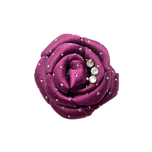 タックピン ラペルピン ブローチ ブートニエール 花 ローズ バラ 高級