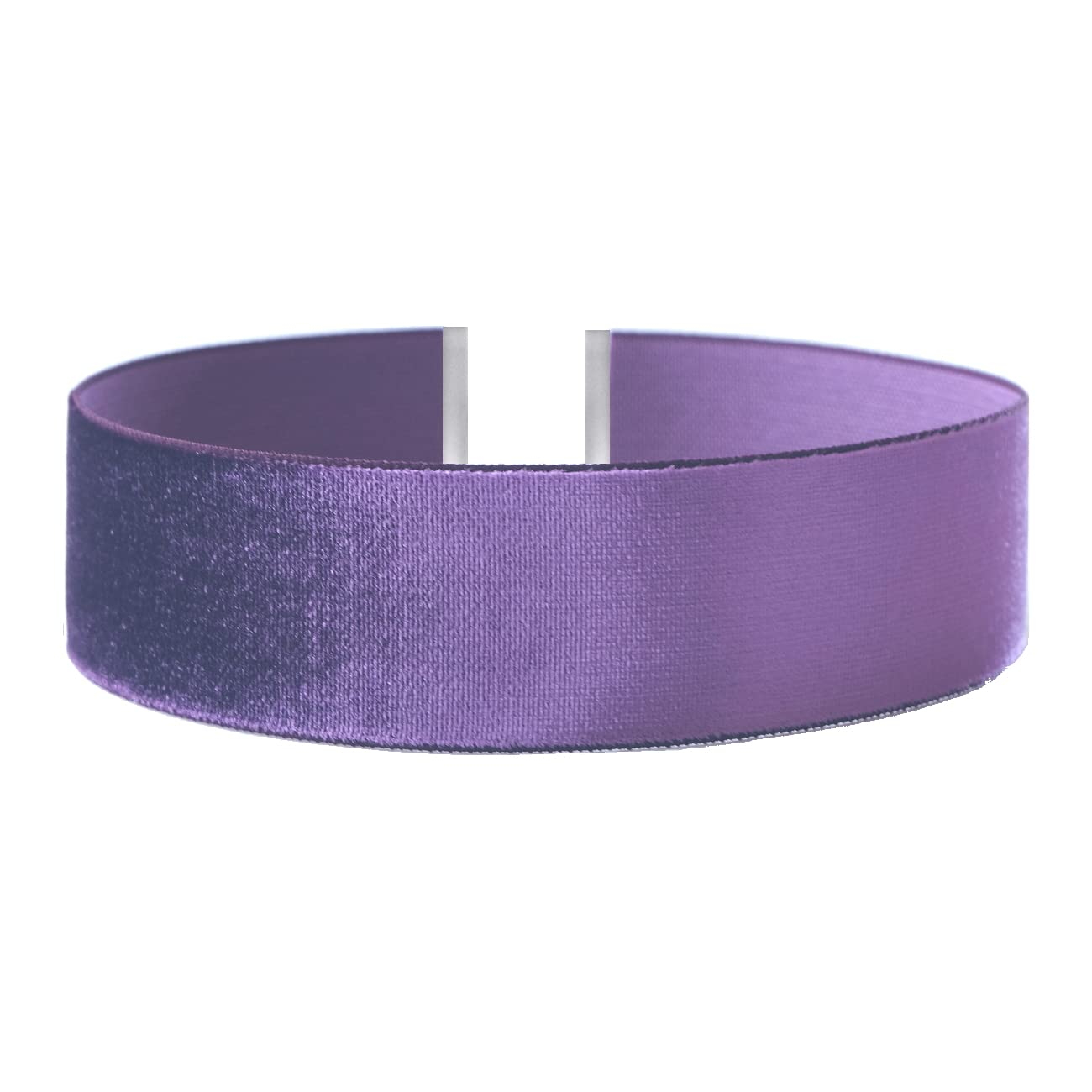 広幅 チョーカー ベルベット メンズ レディース キッズ 金具シルバー 2.5cm幅 3サイズ 日本製 メール便 dplus arts |  | 08