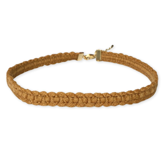 チョーカー ウール おしゃれな ニット風デザイン メンズ レディース 日本製 dplus arts |  | 03