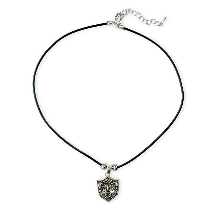 ネックレス ユリ チョーカー 黒