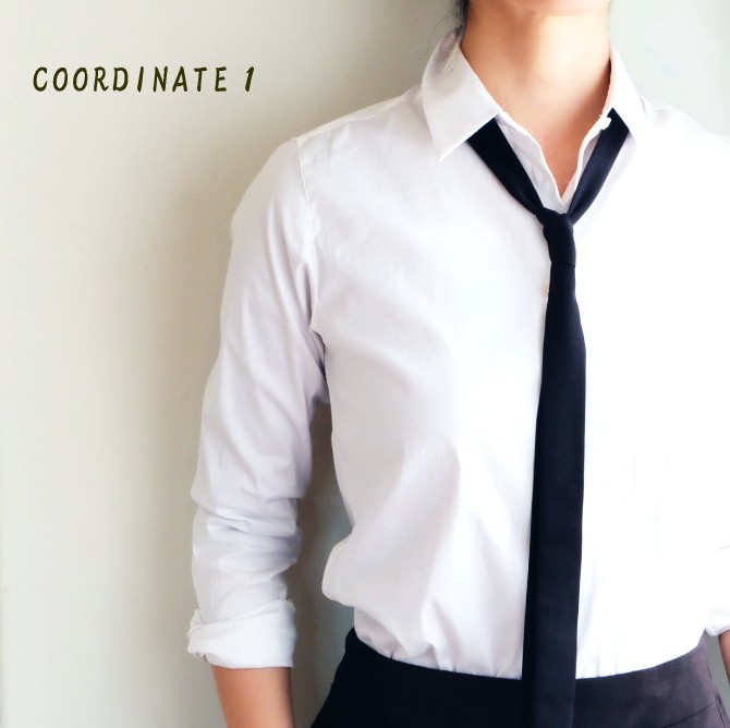 リボンタイ コーディネート