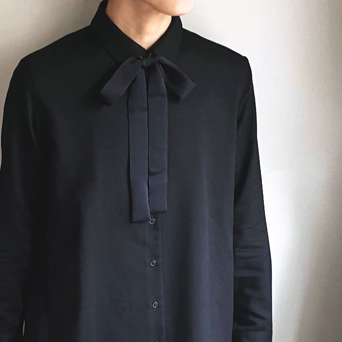 リボンタイ コーディネート