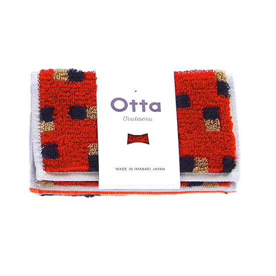 今治 タオル ハンカチ ギフト メンズ レディース Otta オッタ ハーフ 3つ折り スクエア 日本製 | 今治タオル | 02