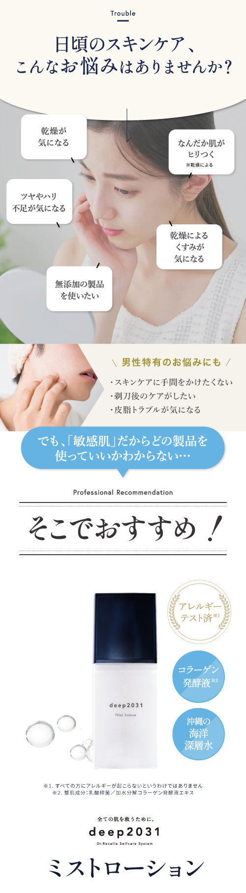 Dr.Recella（ドクターリセラ） 公式 ミストローション 100mL 化粧水