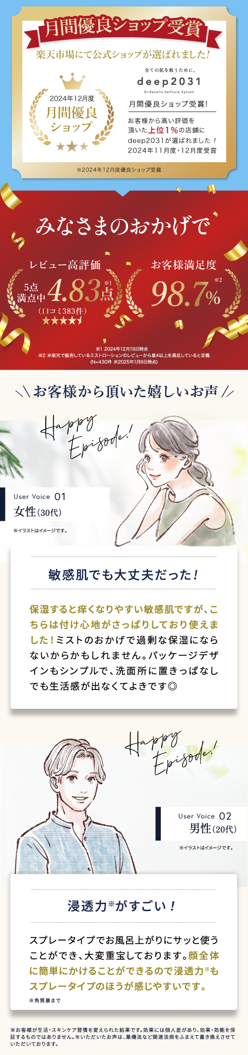 優良ショップ：2