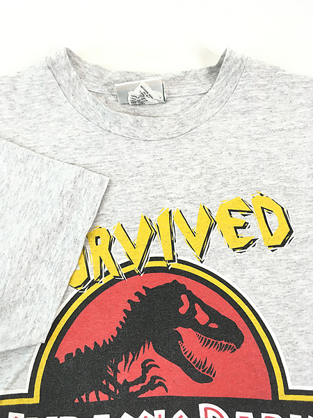 古着 90s USA製 JURASSIC PARK THE RIDE ジュラシックパーク 恐竜